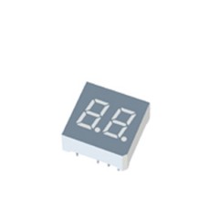 亿光直插双位数码管ELD-511SYGWA/S530-E2 普绿光